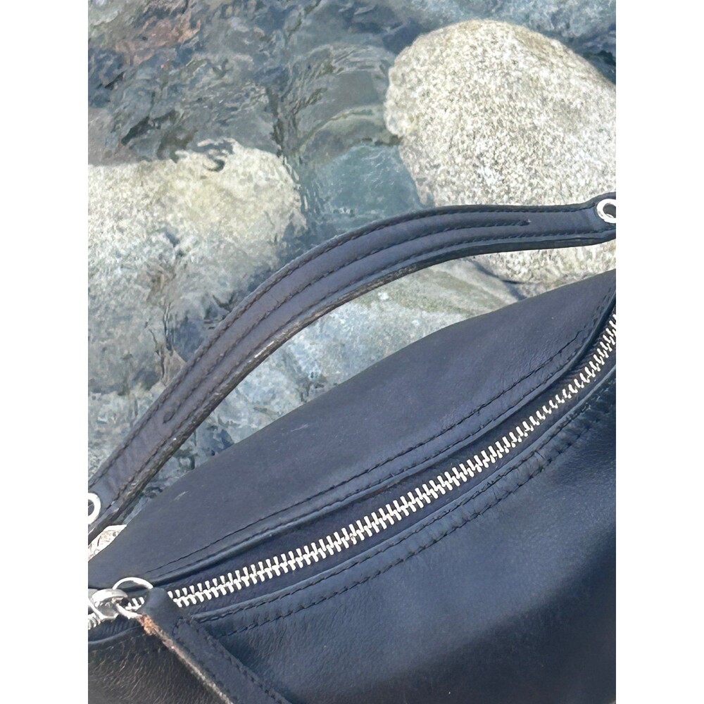Vintage Coach 9844 Black Glove Tanned Leather Hobo Shoulder Bag Costa Rica - Picture 4 of 12